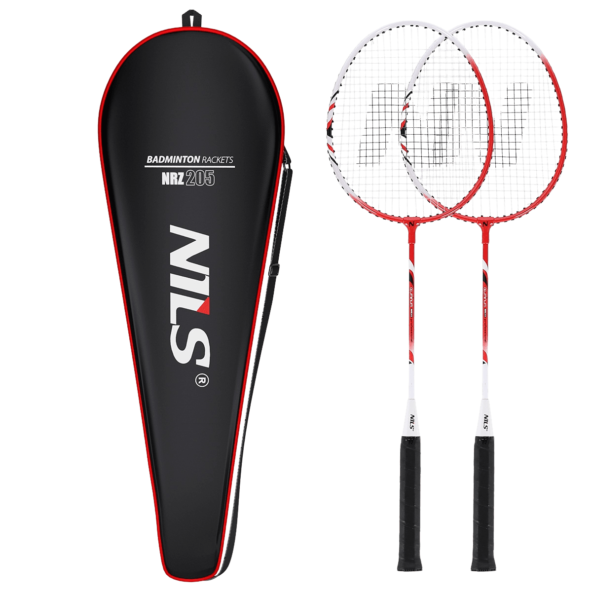 northix, Badminton Set With Aluminum Rackets And Cover, Product 0