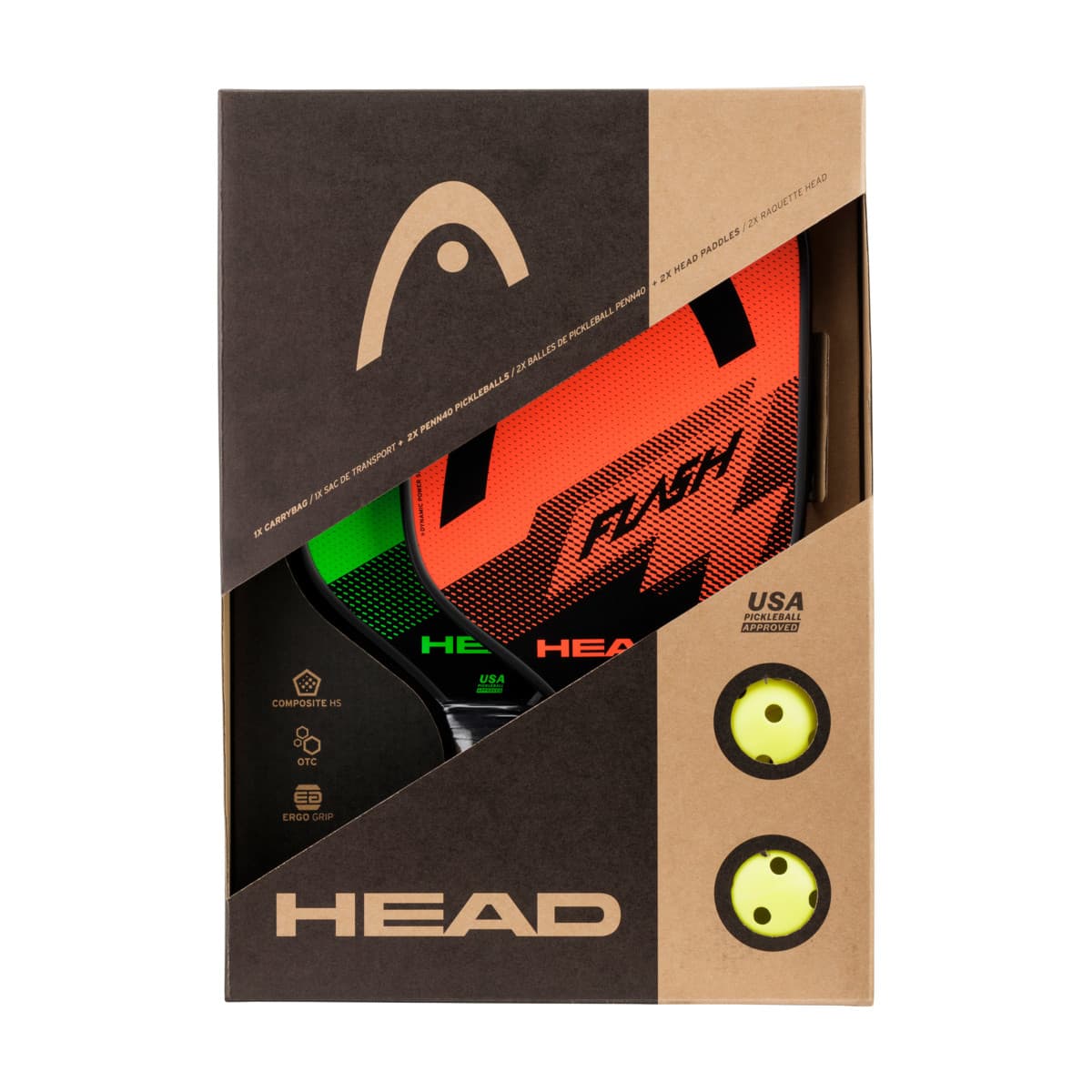 Head, Pickleball Pack - Flash, Detail 1