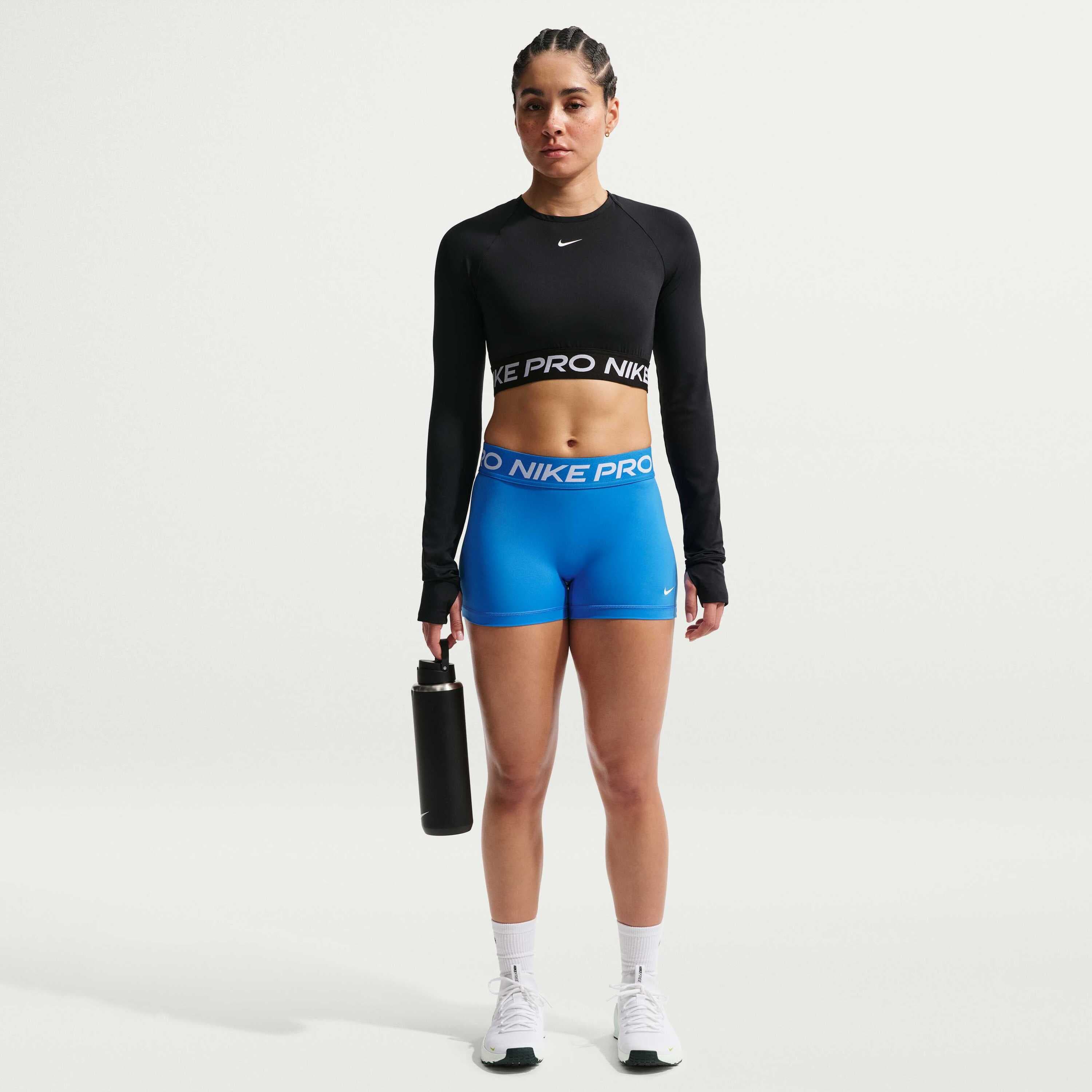 Nike, NIKE PRO WOMEN'S MID-RISE 3" BIKER, Product 0