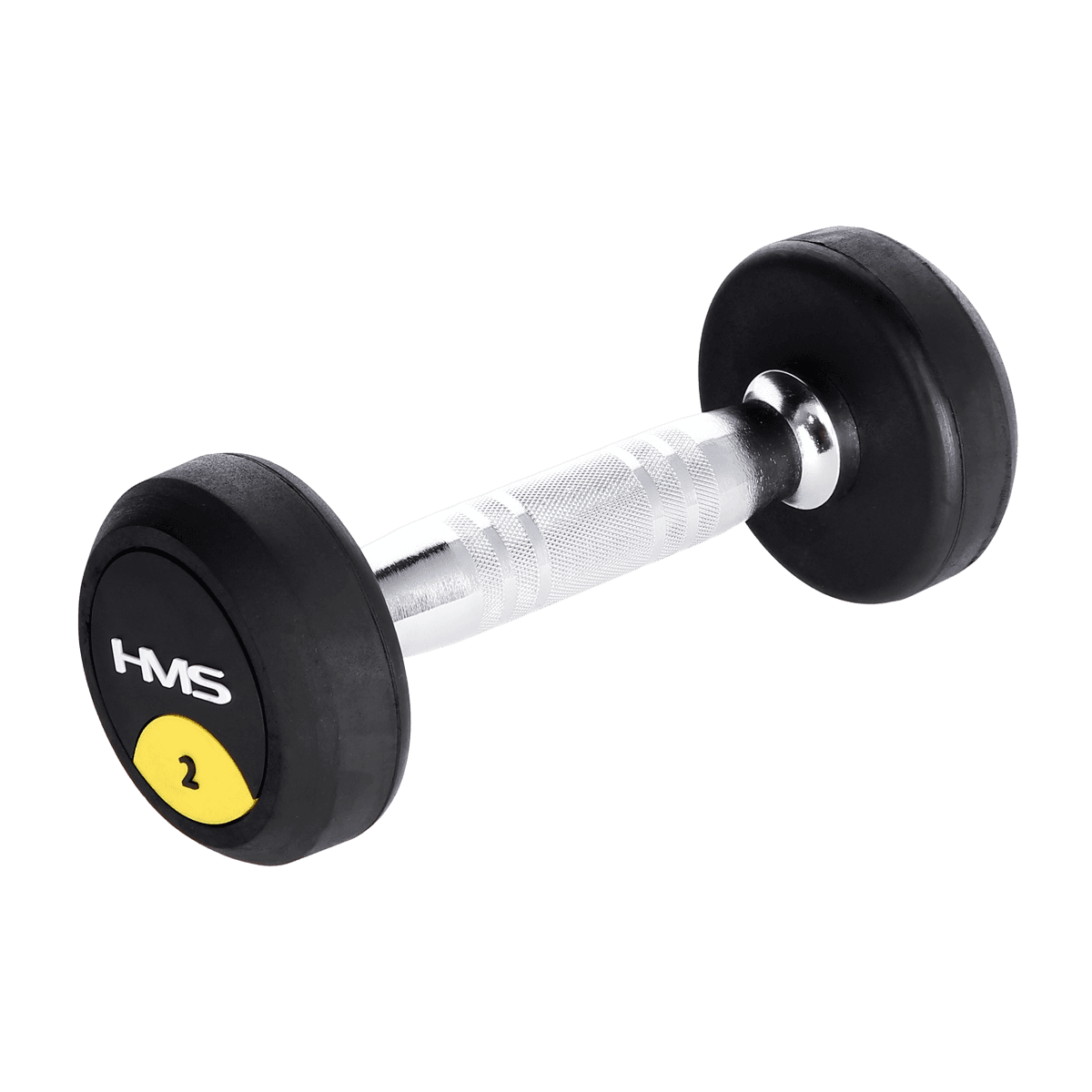 northix, 2 Kg Rubber Dumbbell – Home Gym Equipment, Product 0