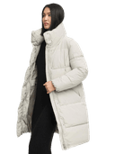 Women Winterjacket Wolkenkuss, Grey