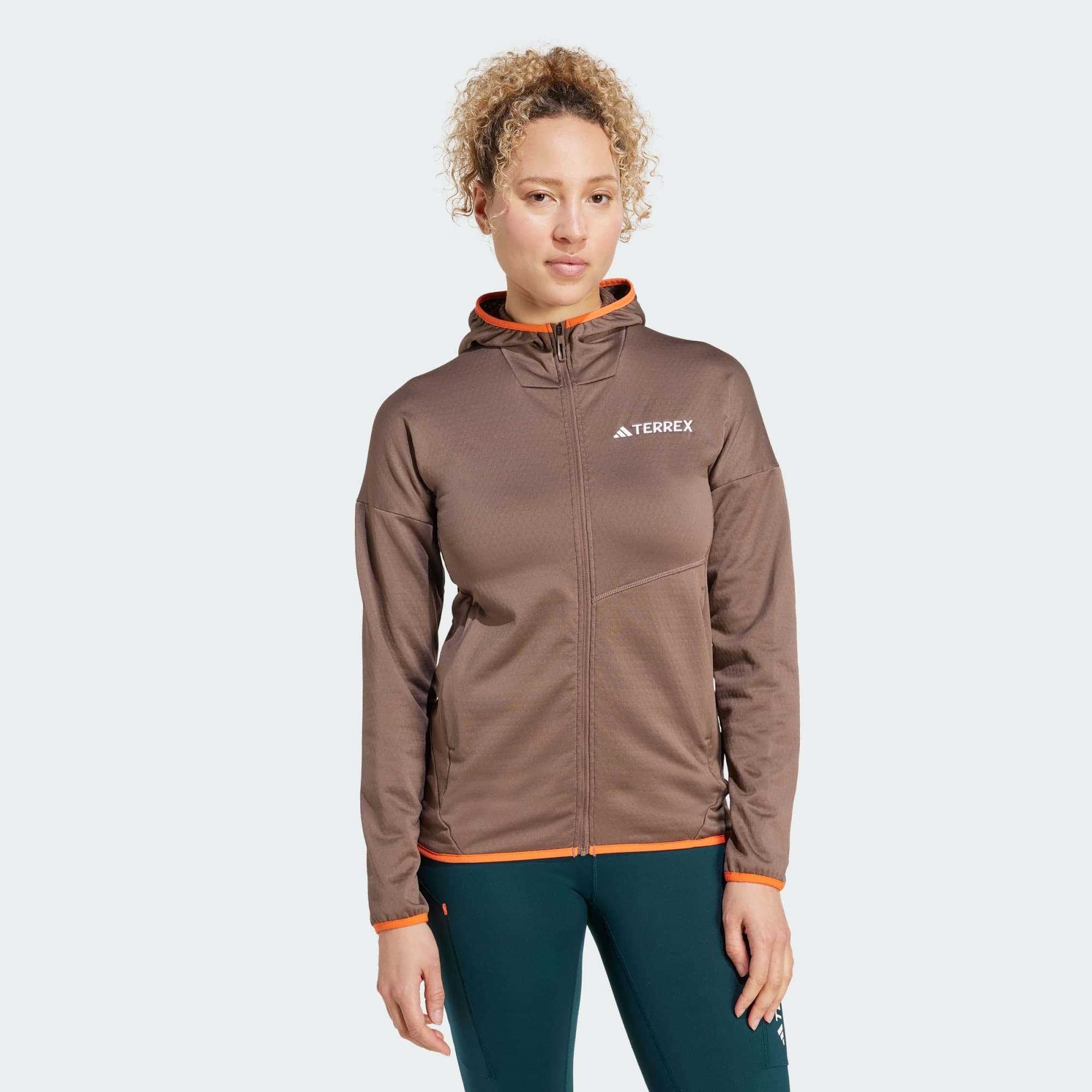 Adidas, Adidas Terrex Xperior Climawarm Light Fleece Hooded Jacket, Model 1
