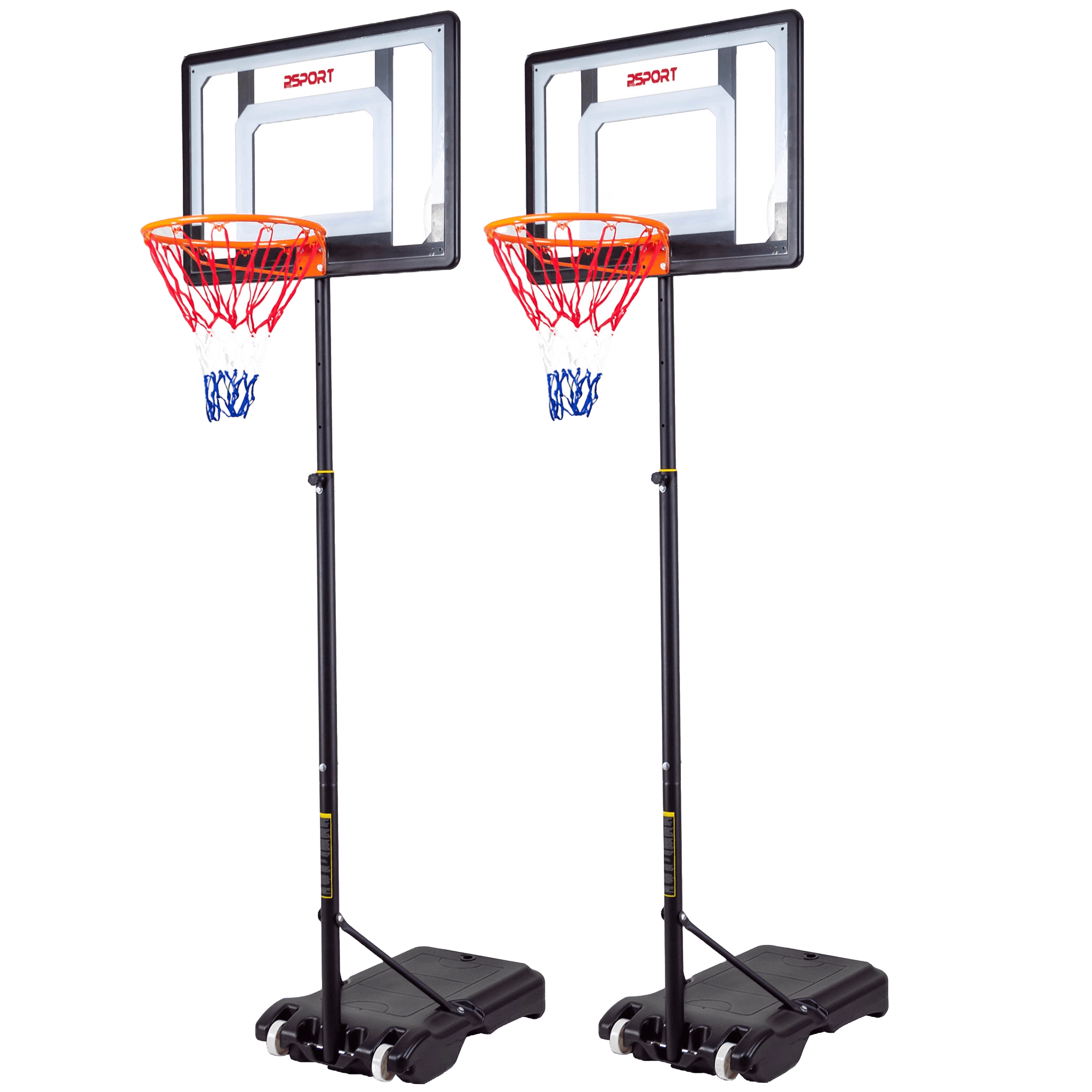 prosport, Prosport 2x Basketball Hoop Kids 1,6-2,1m, Product 0