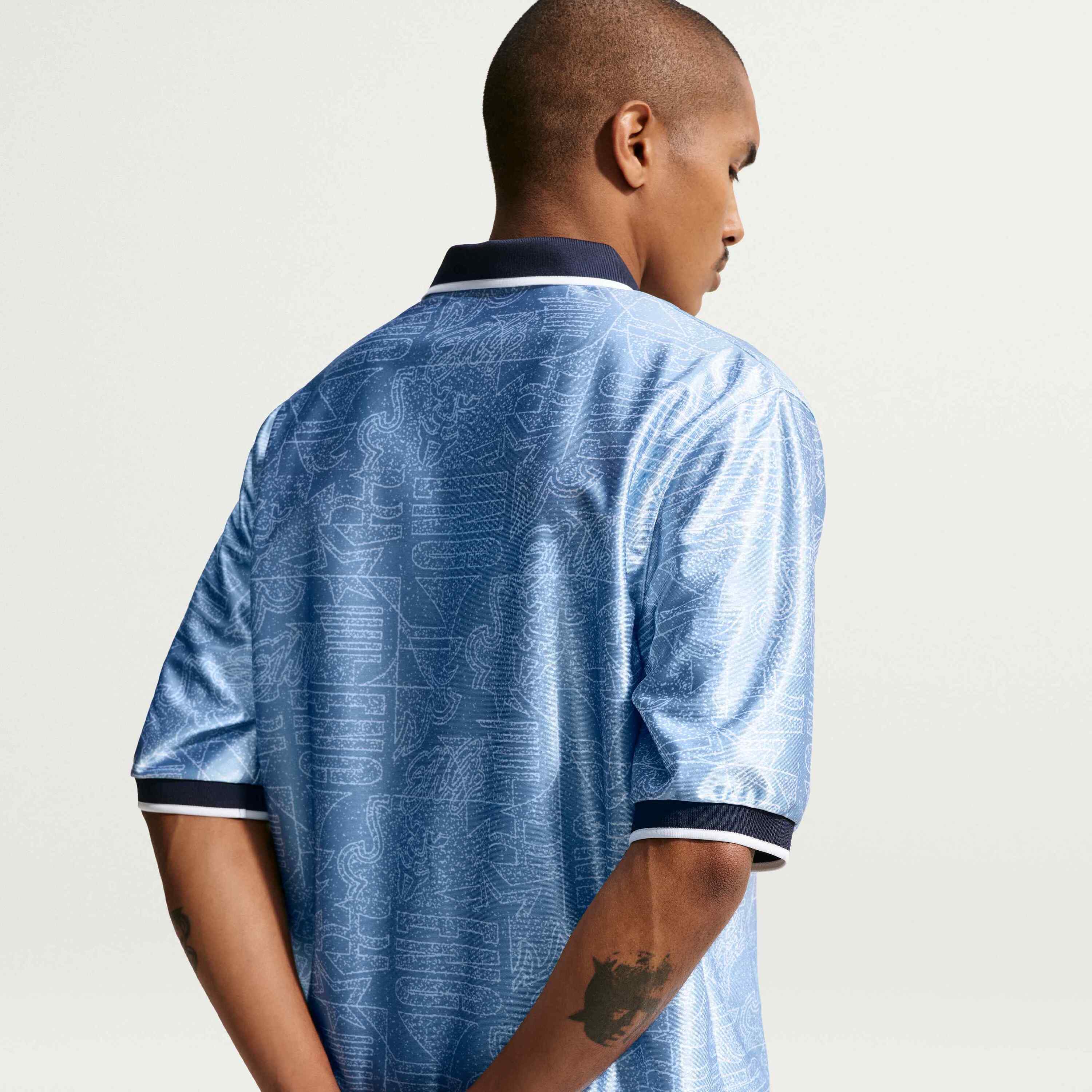 Nike, Men's Dri-fit Short-sleeve Football Top England Energy, Detail 1