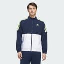 Adidas Beyond Twistweave Vindjacka Med Hel Dragkedja, White