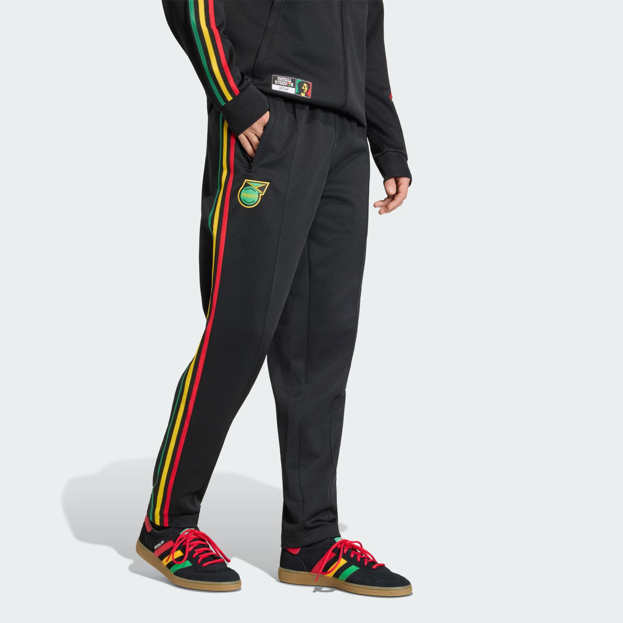 Adidas, Adidas Jamaica X Bob Marley Originals Träningsbyxor, Model 1