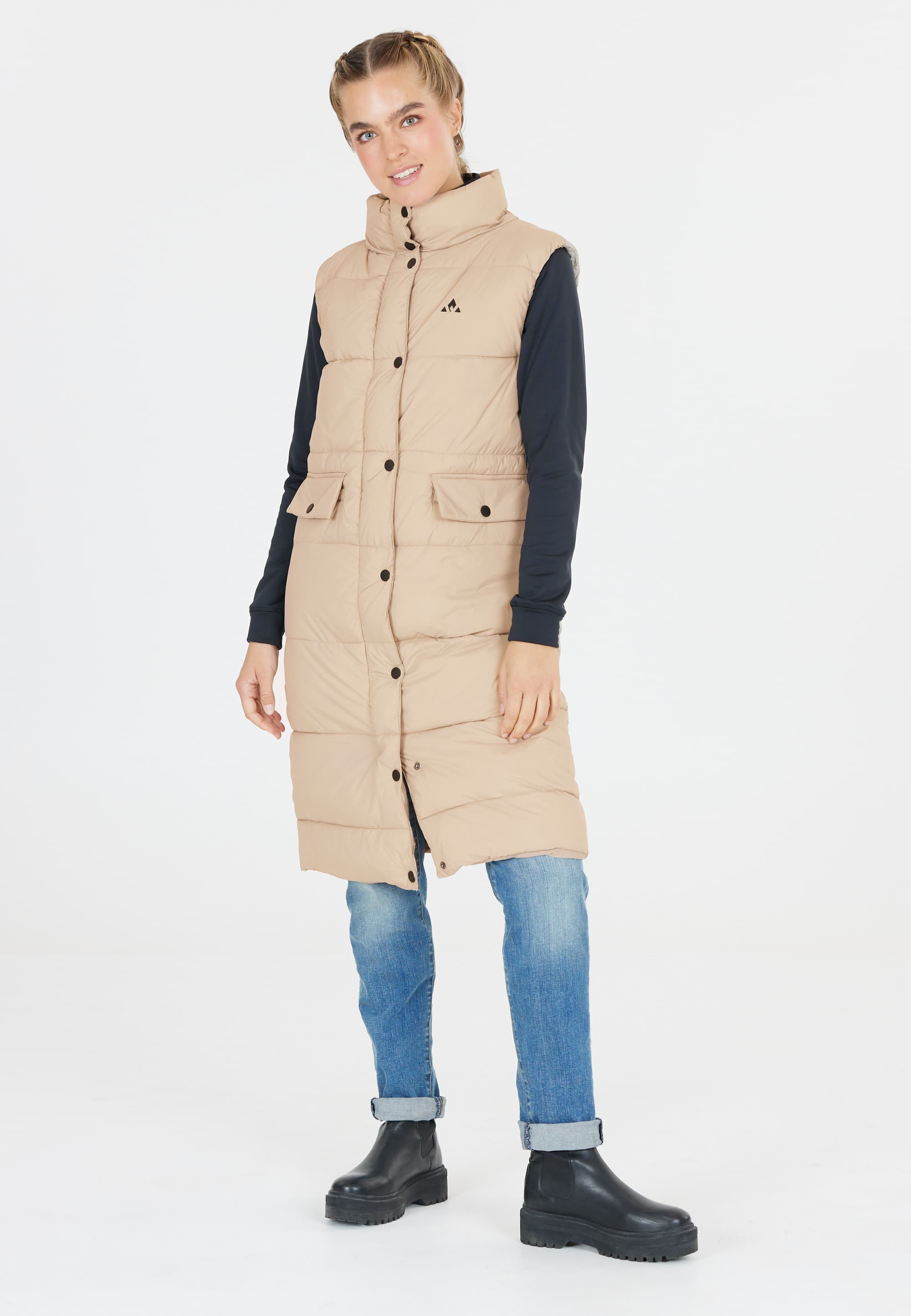 whistler, Amaretto Quilted Vest, Model 1