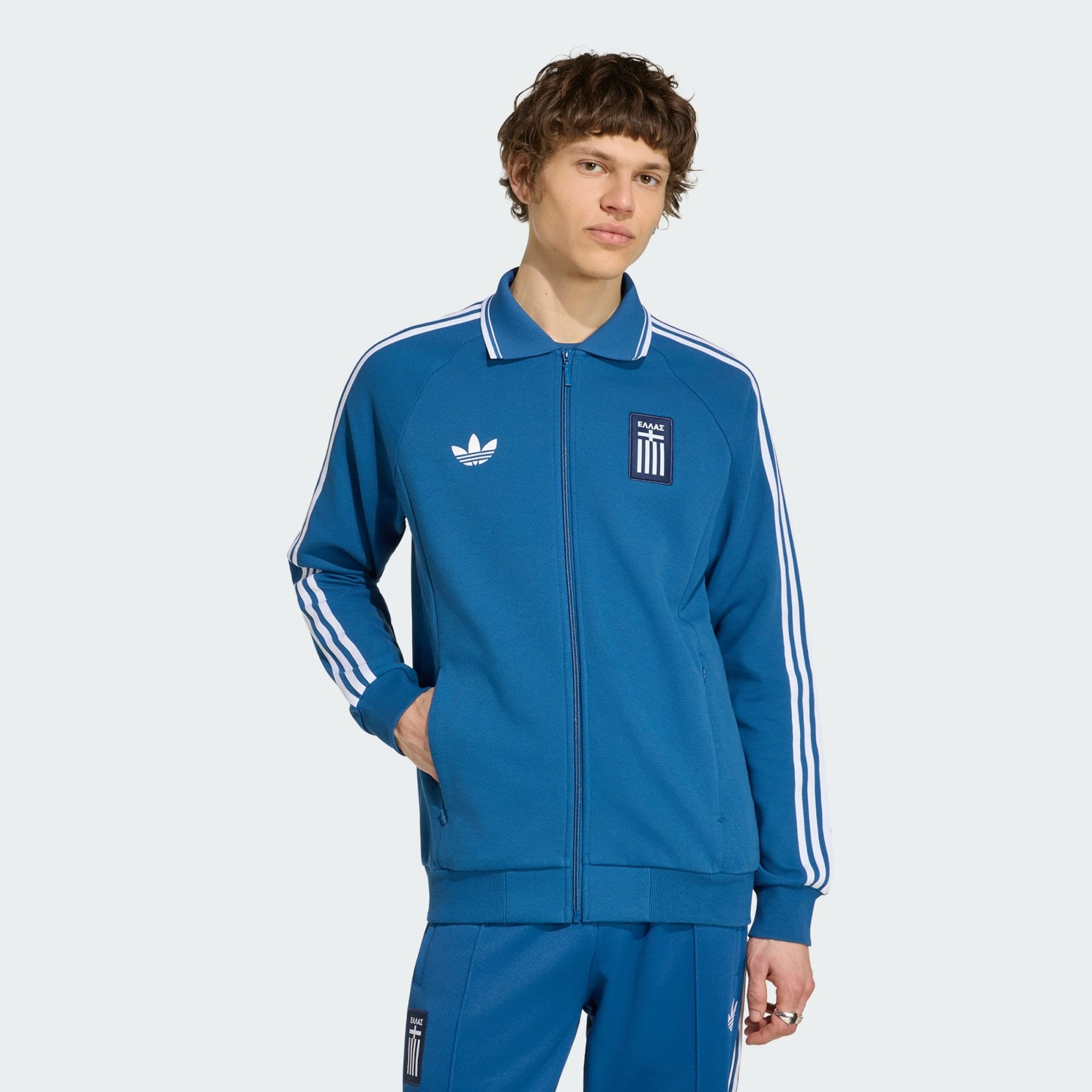 Adidas, Adidas Grekland Away Anthem Jacka, Model 1