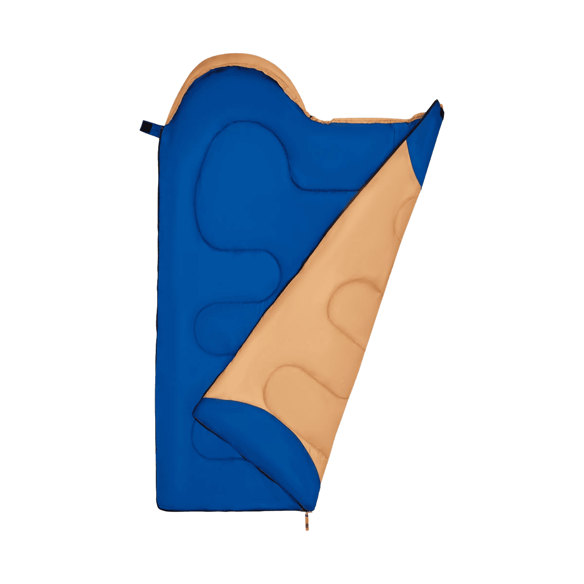northix, Orange Junior Sleeping Bag, Lightweight, Compact, Detail 1