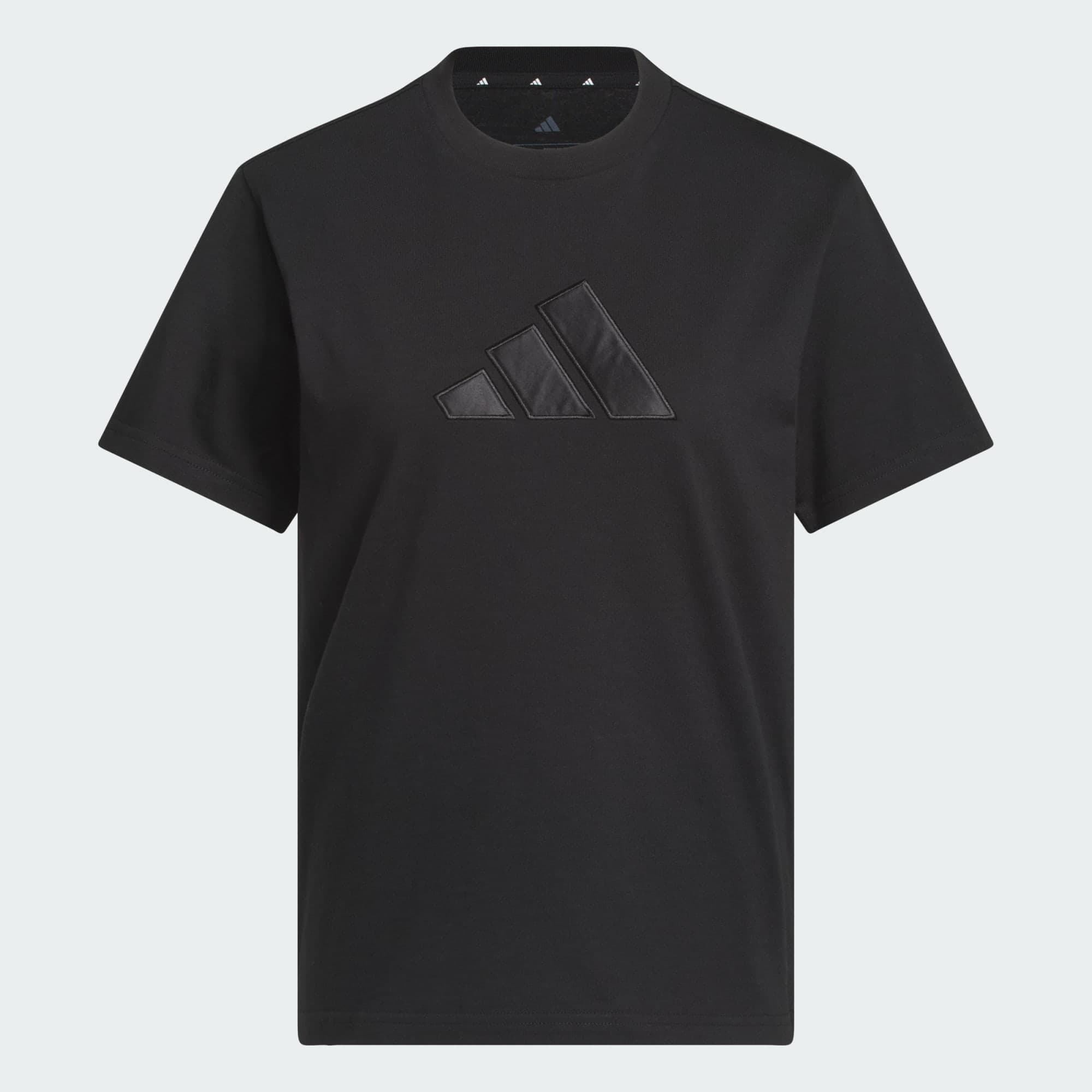 Adidas, Adidas Satin-filled Logo Graphic T-shirt, Product 0