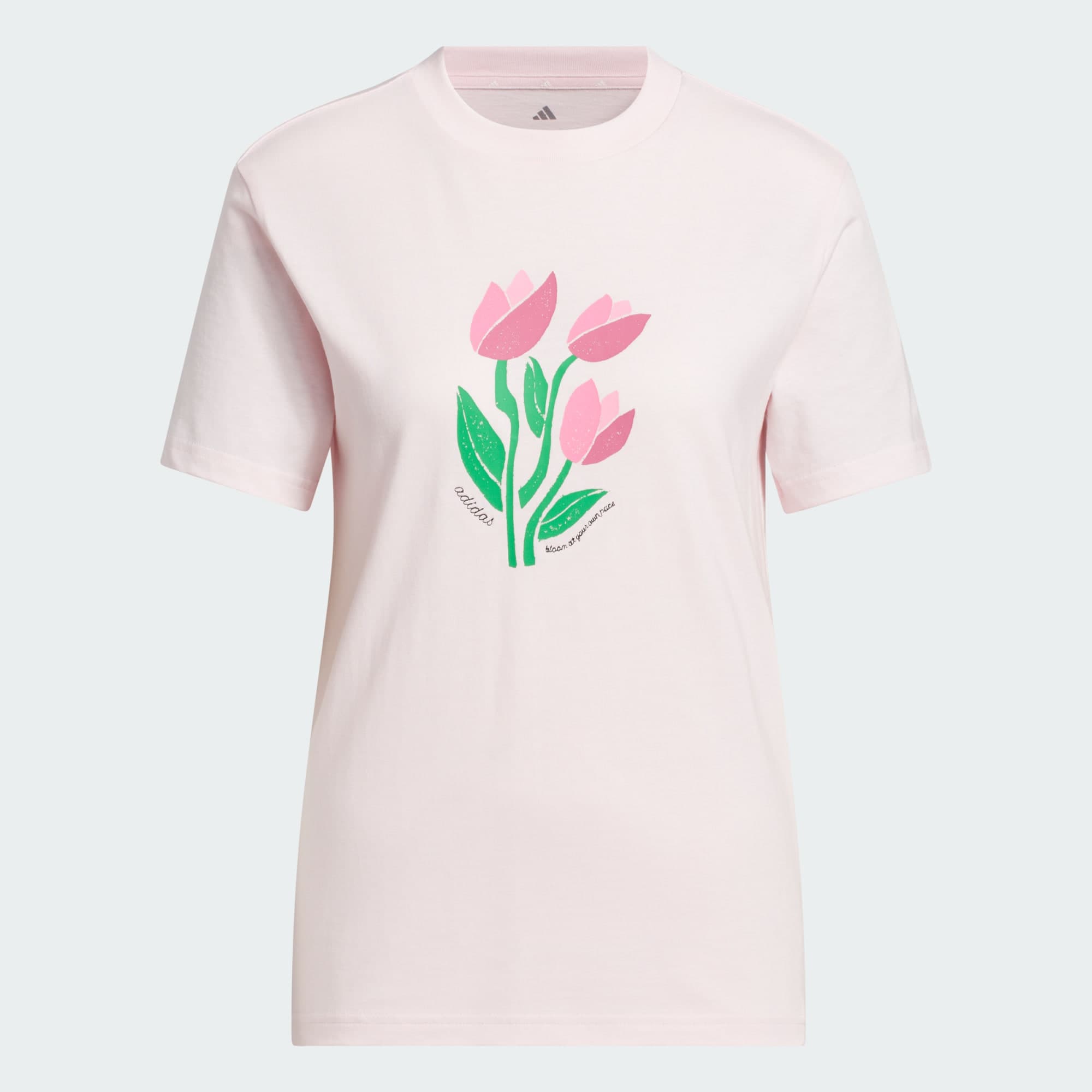 Adidas, Adidas Floral Bloom At Your Own Pace T-shirt Med Grafik, Product 0