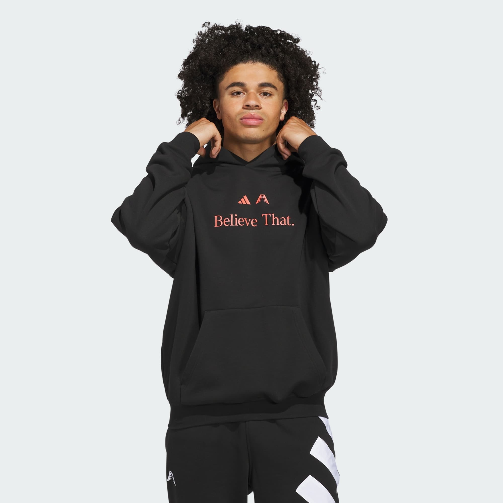 Adidas, Adidas Anthony Edwards Believe That-huvtröja, Model 1