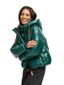 Women Winterjacket Skyraa, Green