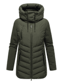 Women Winterjacket Tivaa, Green