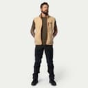Bn309 Retro Pile Vest Men's, Beige