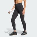 Adidas Optime-träningsleggings I Hellång Modell, Black
