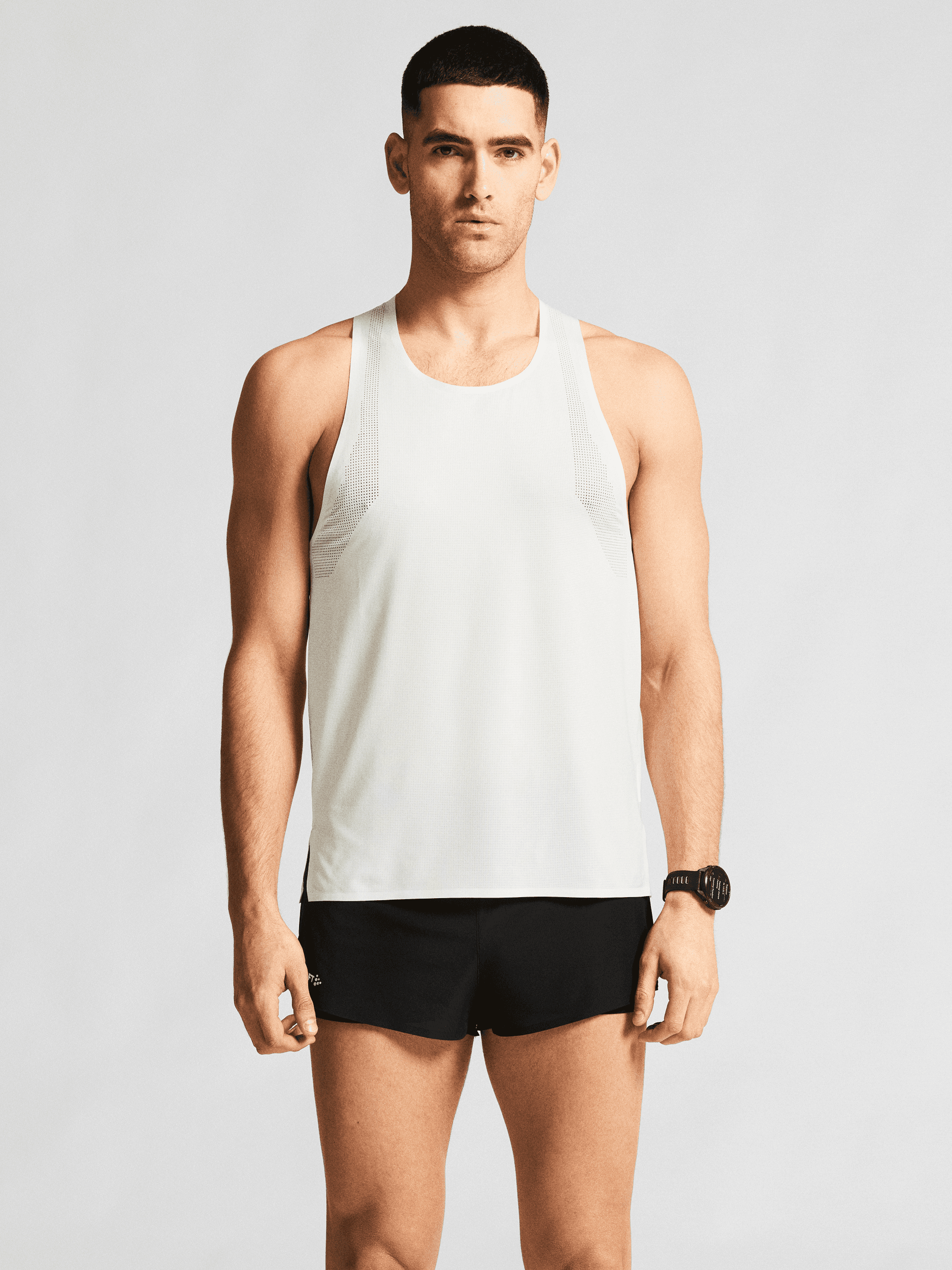 Craft, M RACE DAY SINGLET 2, Model 1