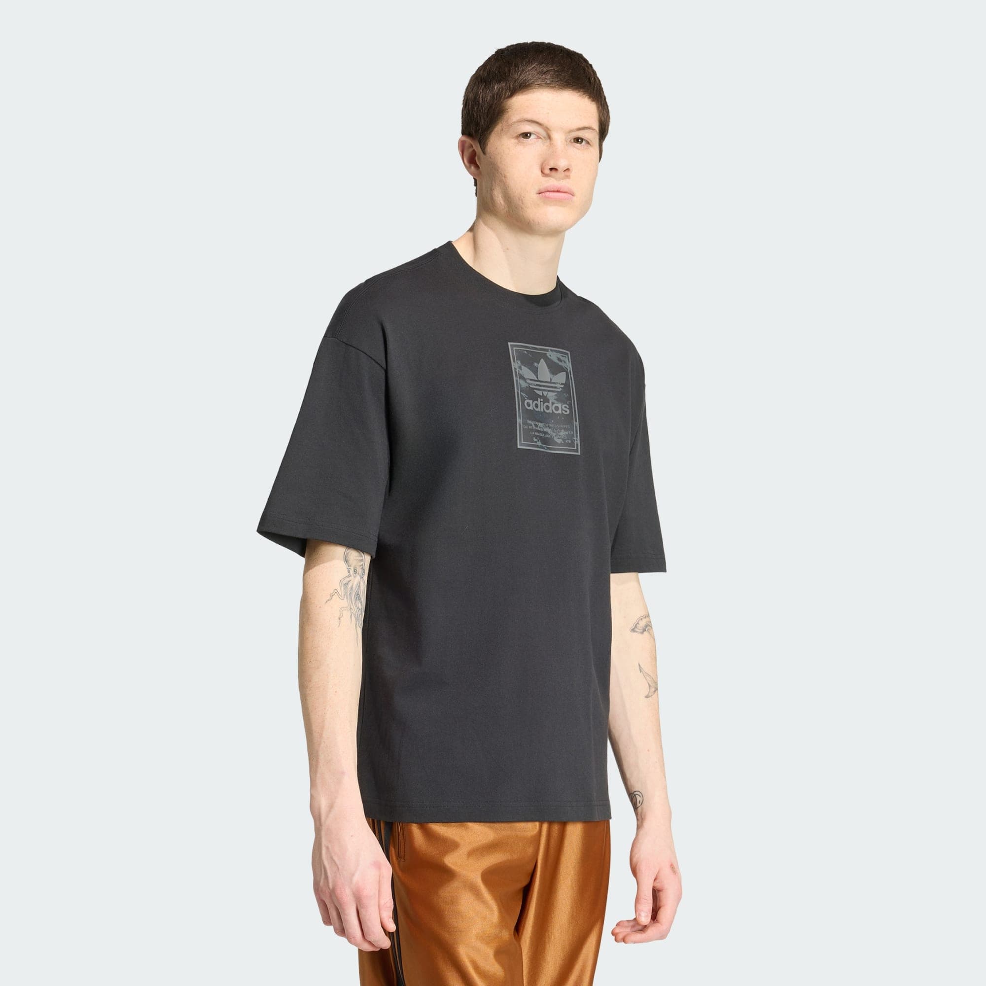 ADIDAS ORIGINALS, Adidas Originals Camo Tee Tongue Label T-shirt, Model 1