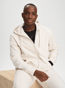 M Core Zip Hood, White