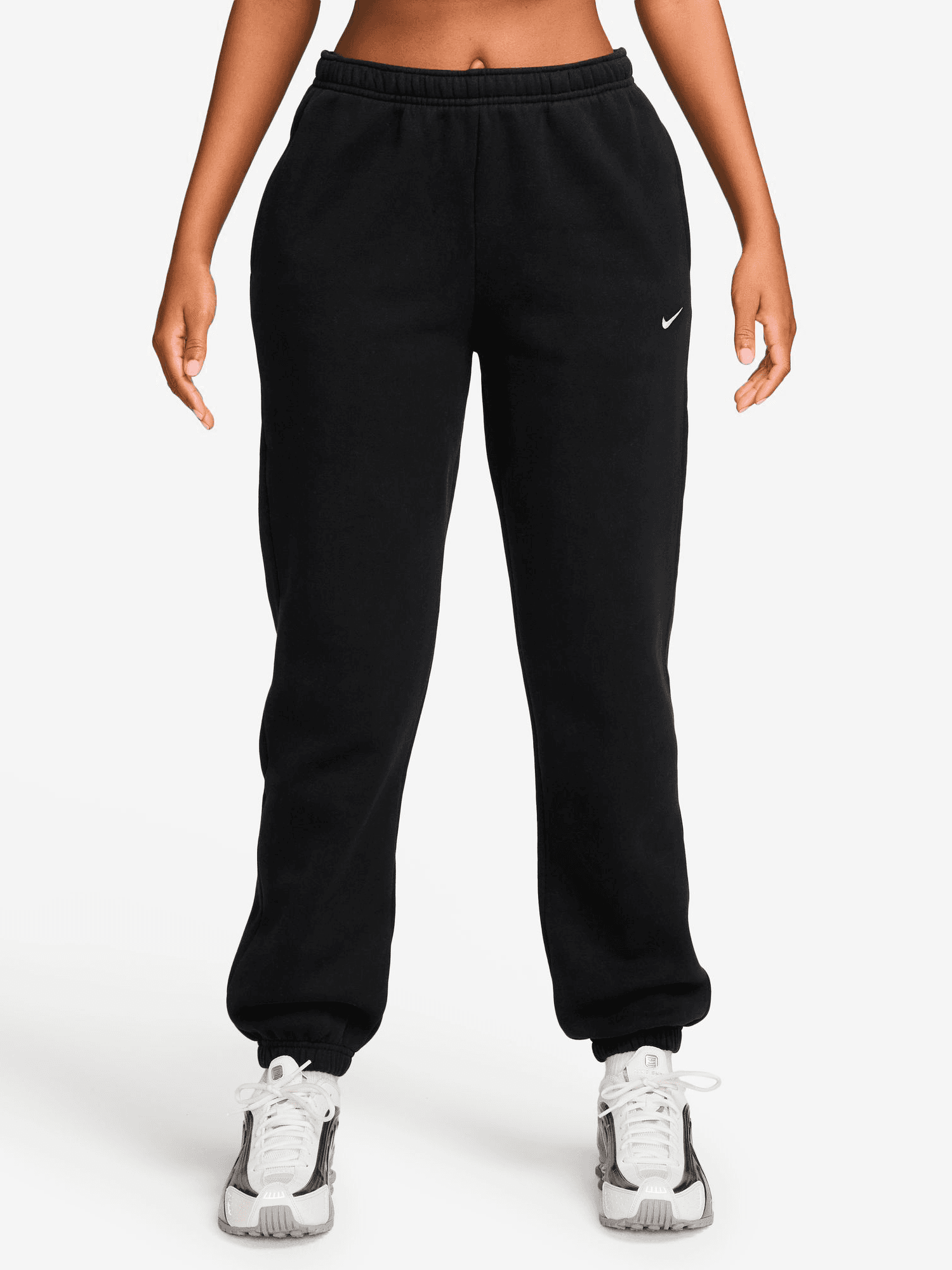 Nike, W STUDIO FLEECE CUFFED PANT, Model 1