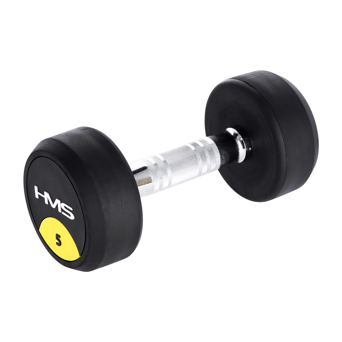 northix, 5 Kg Rubber Dumbbell – Home Gym Equipment, Product 0