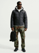 M NK ACCESS FILLED PUFFER, Black