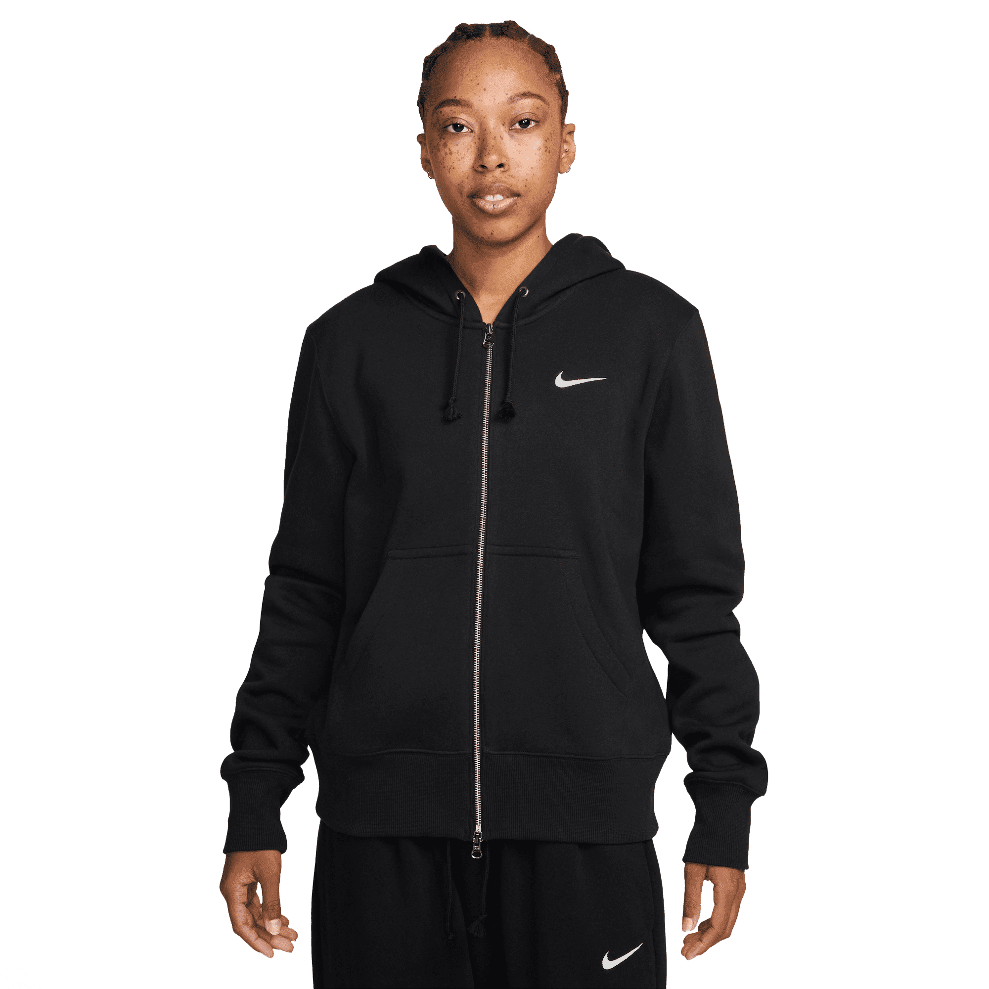 Nike, W Phoenix Flc Std Fz Hdy, Model 1