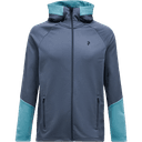 M Rider Essentials Zip Hood, Blue
