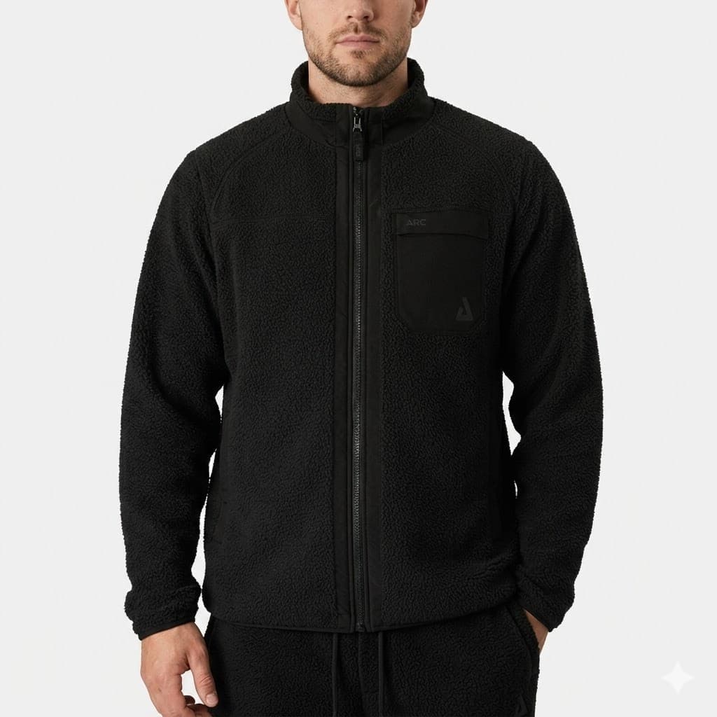 Kosa, Arc Fleece Jacket Black, Product 0