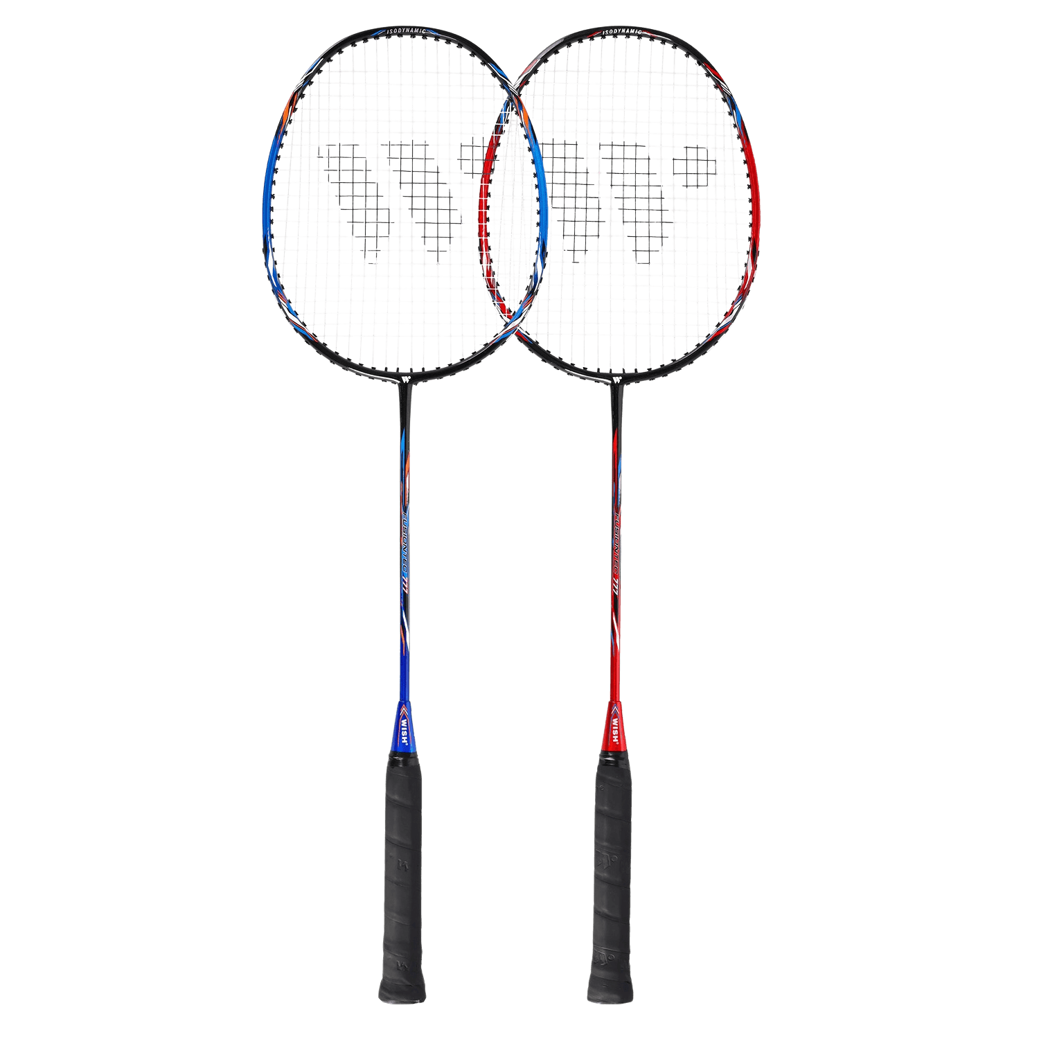 northix, Badminton Racket Set – 2 Rackets, Shuttlecocks Included, Detail 1