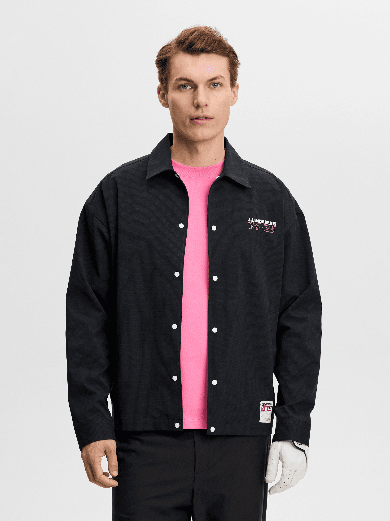 J LINDEBERG, 30Y CAM COACH JACKET, Model 1