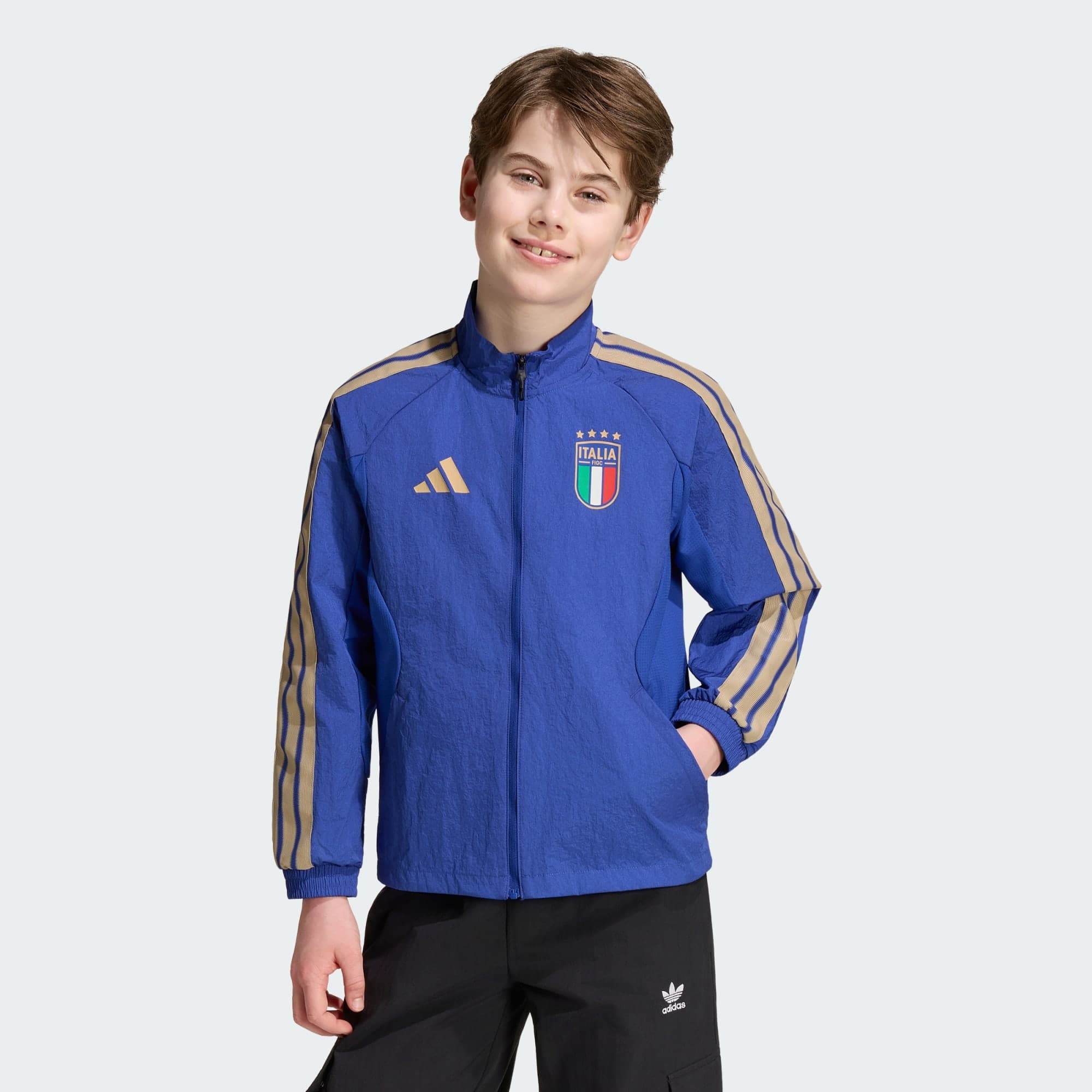 Adidas, Adidas Italien Anthem Hemmajacka För Barn, Model 1