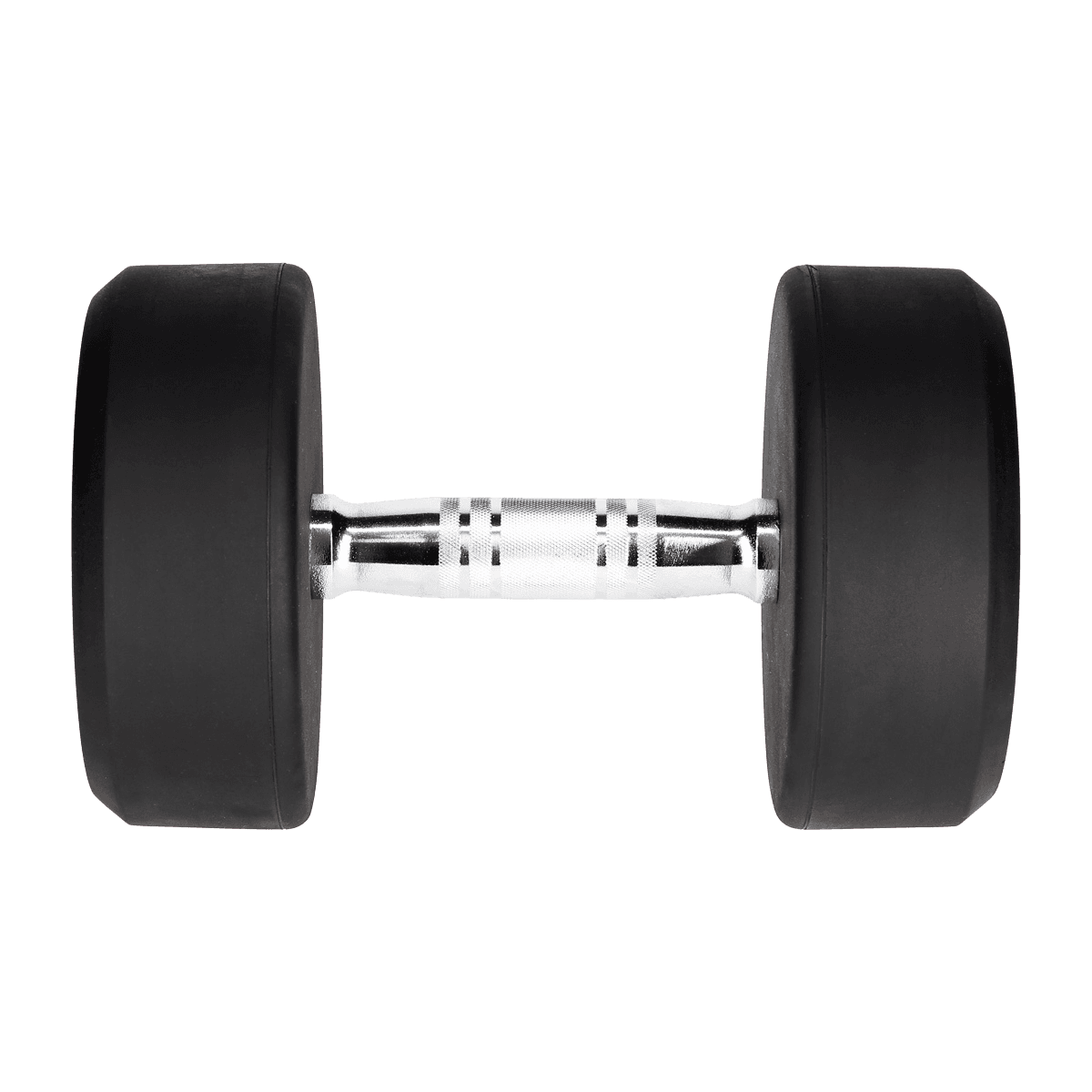 northix, 18 Kg Rubber Dumbbell – Home Gym Equipment, Detail 1