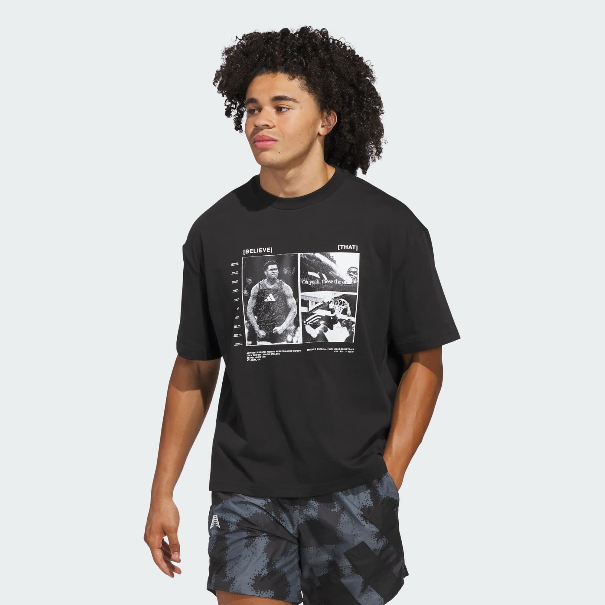 Adidas, Adidas Anthony Edwards T-shirt, Model 1
