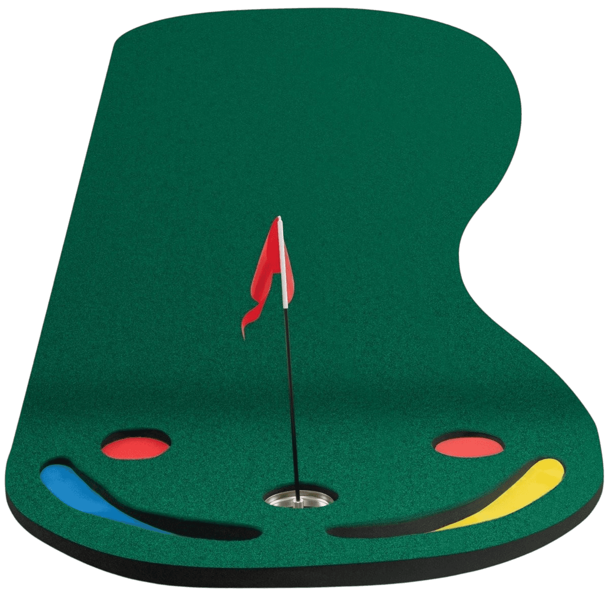 northix, Golf Putting Mat 300x96 Cm With 3 Cups Flag, Product 0