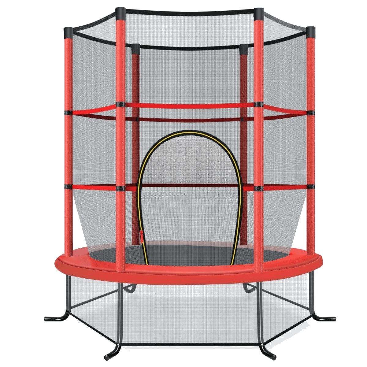 northix, Ø140cm Garden Trampoline With Safety Net Trampoline Can Hold Up To 135kg For Children Aged 3 And Ove, Product 0