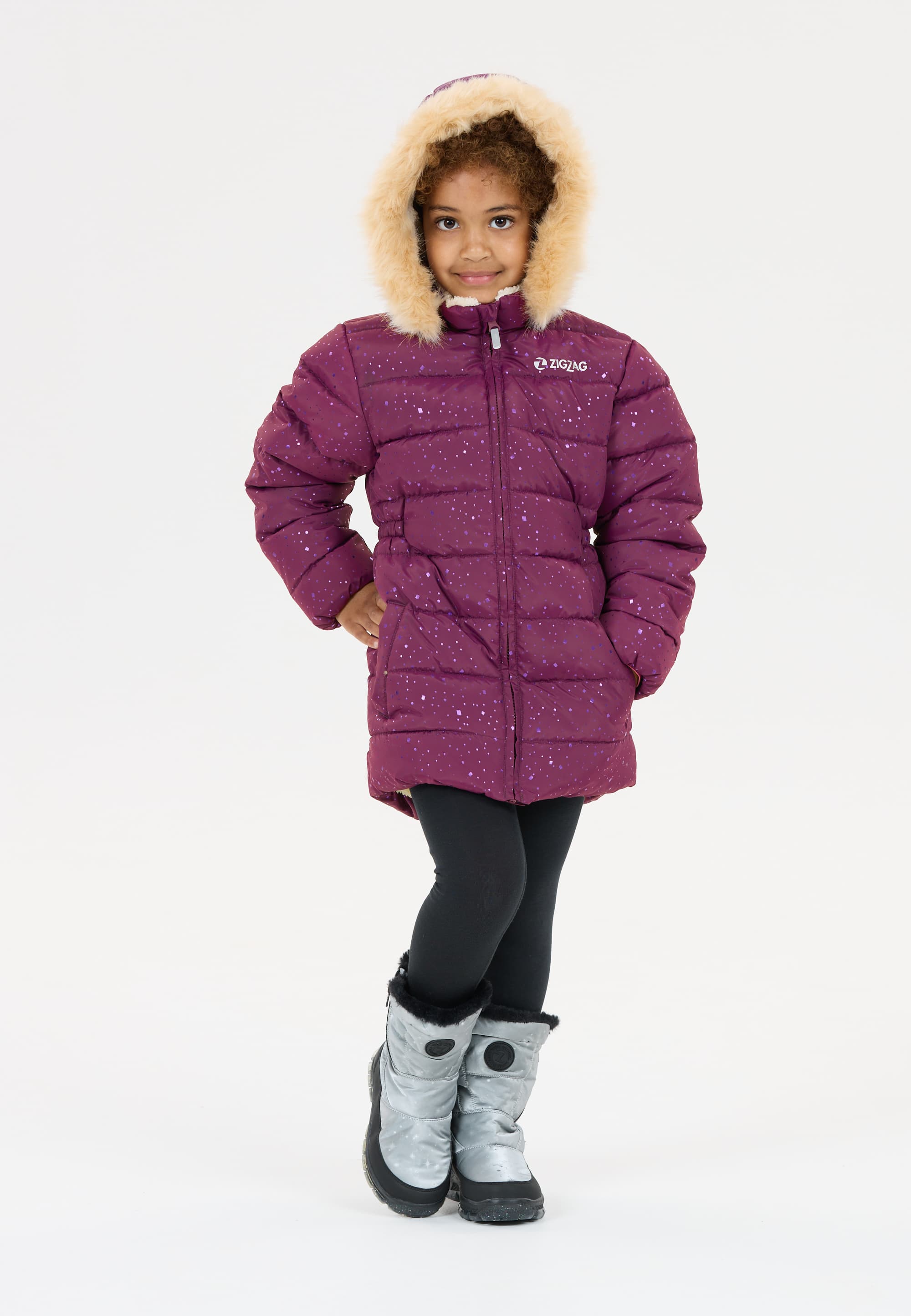 zigzag, Astrid Quilted Jacket, Model 1
