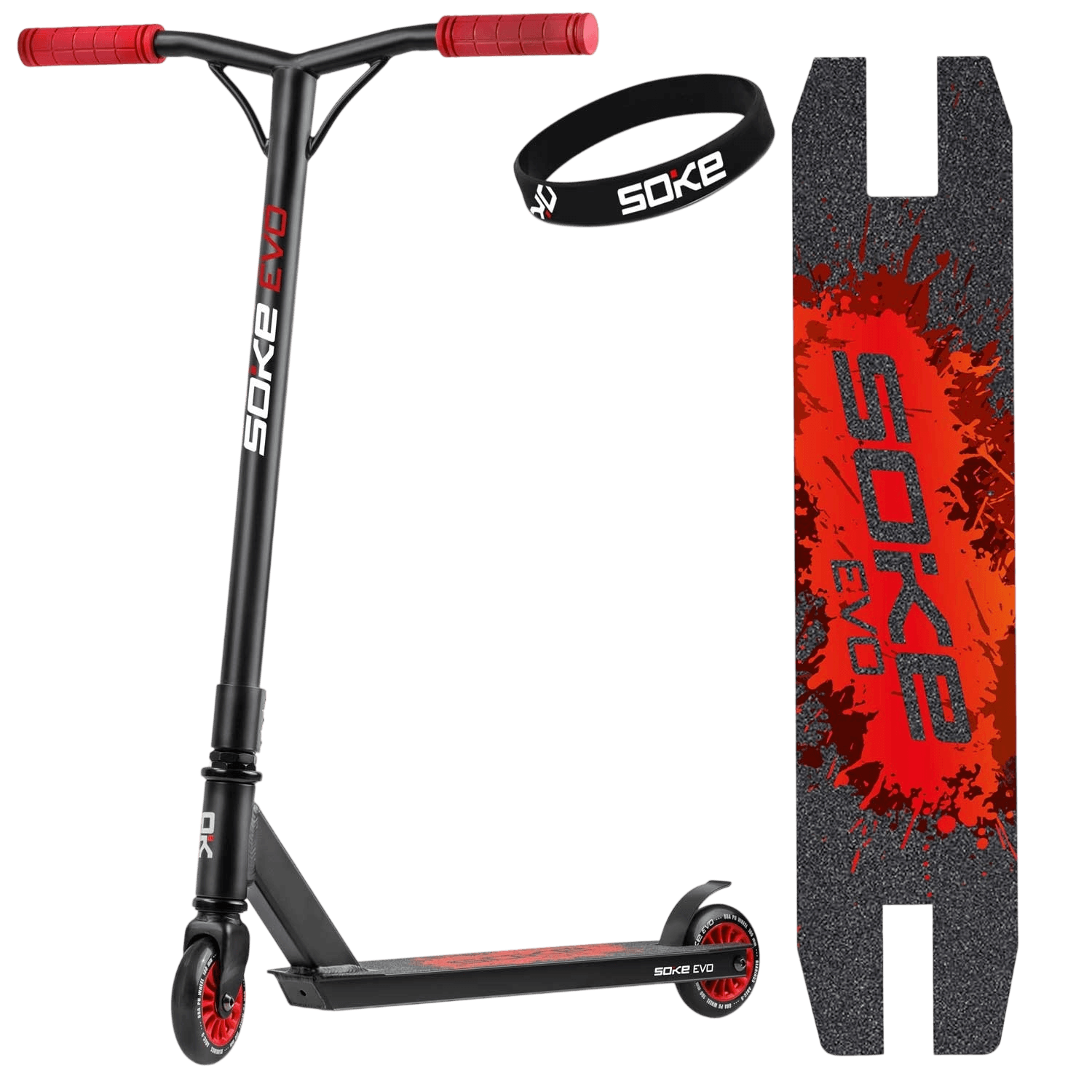 b2x, Scooter Soke Evo Red, Product 0