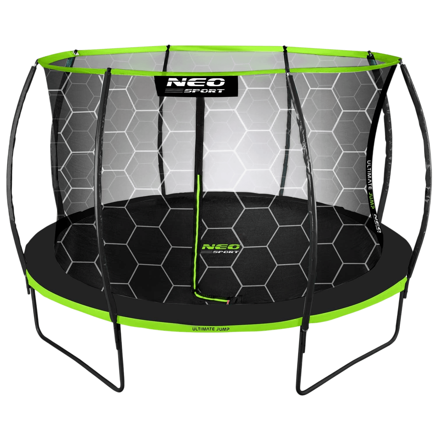 b2x, Trampoline For The Garden, 374 Cm With Inner Protective Net From Neo-sport, Detail 1