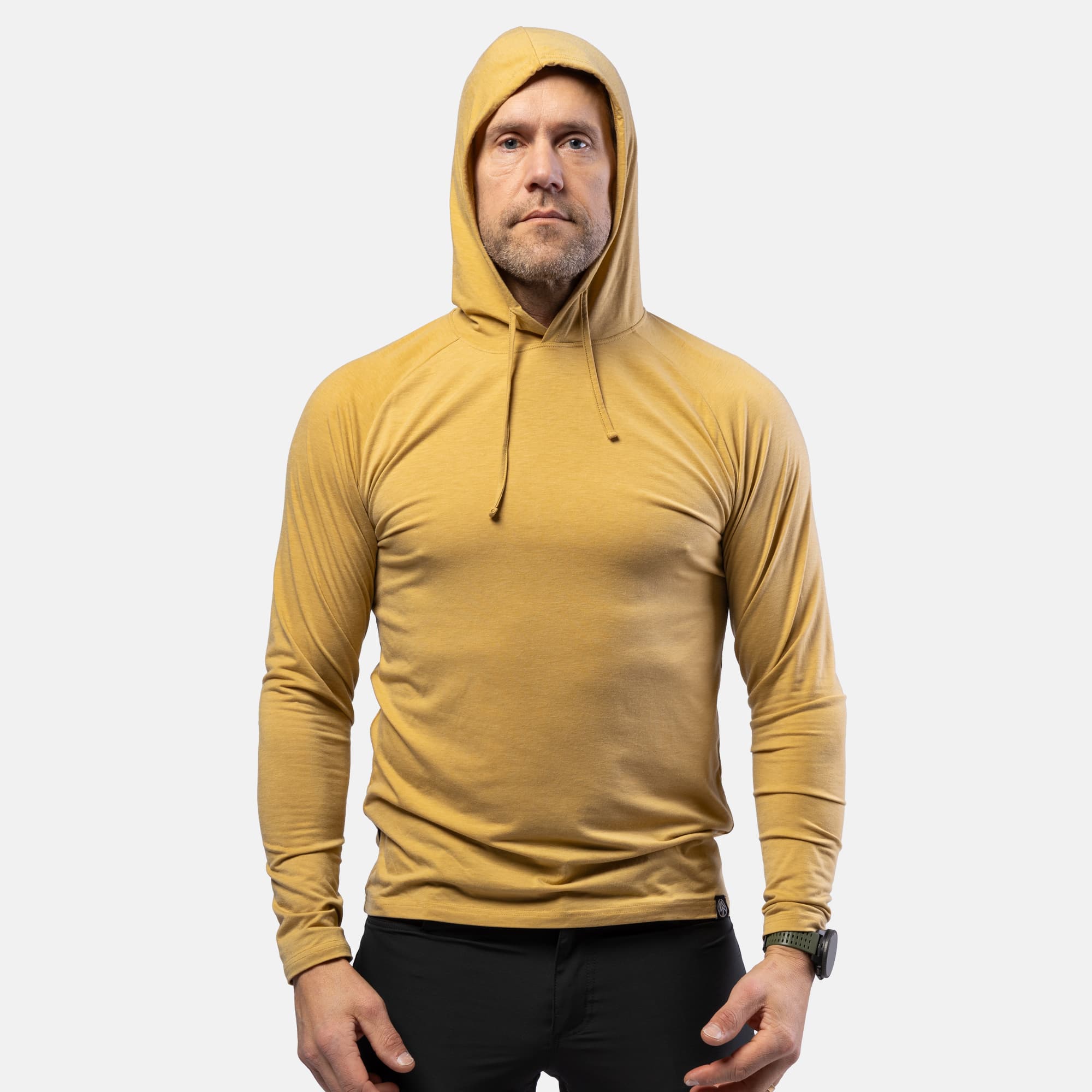 beyond nordic, Bn213 Light Merino Hoodie Men's, Model 1