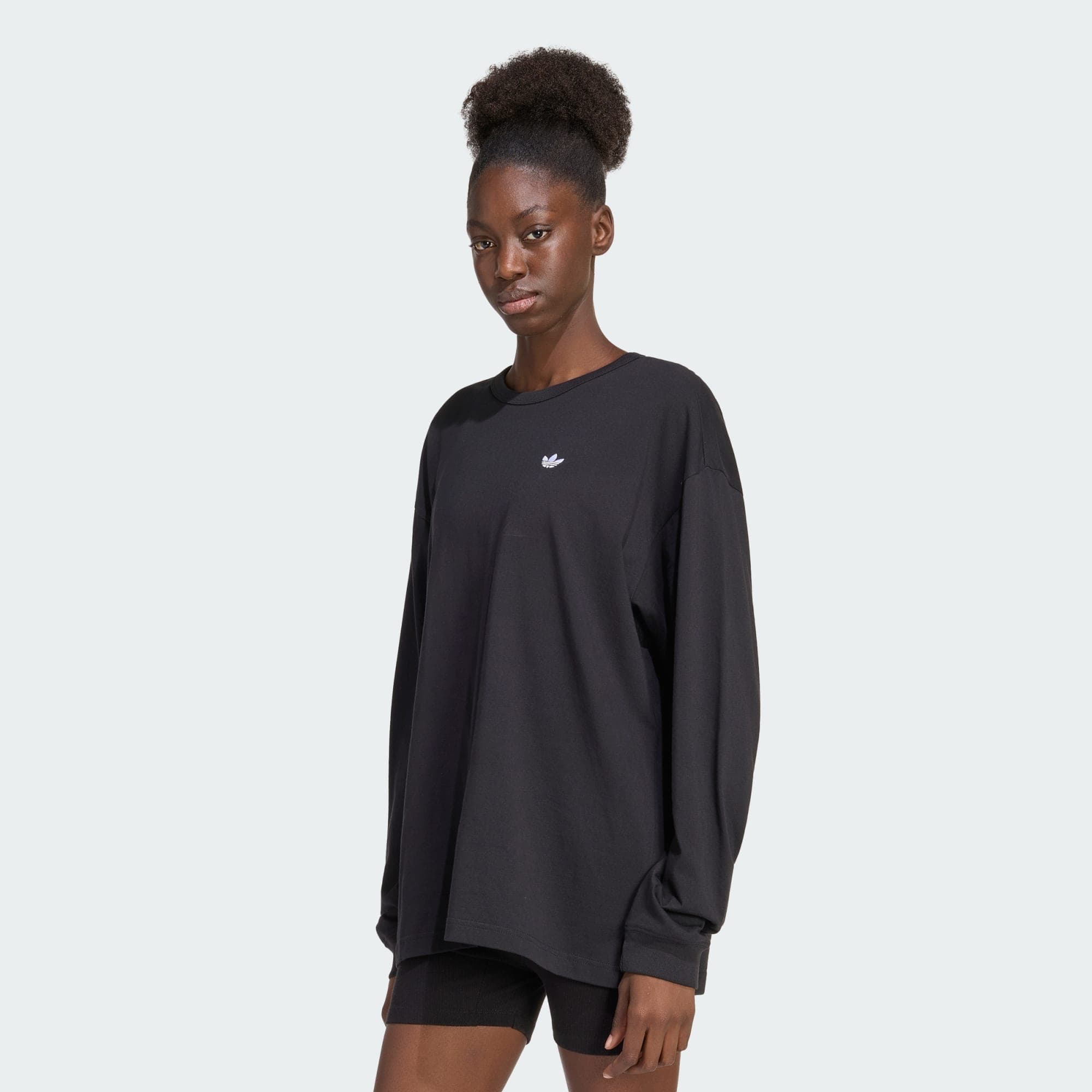 ADIDAS ORIGINALS, Adidas Originals Essentials Oversize Long Sleeve Tröja, Model 1