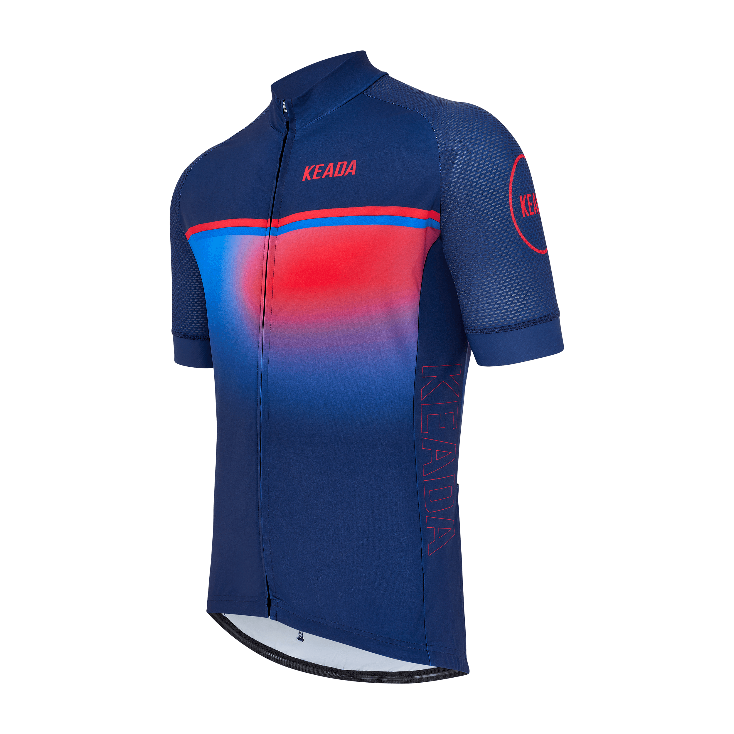 keada sports, Womens Short Sleeved Cycling Jersey - Jekyll Two, Detail 1
