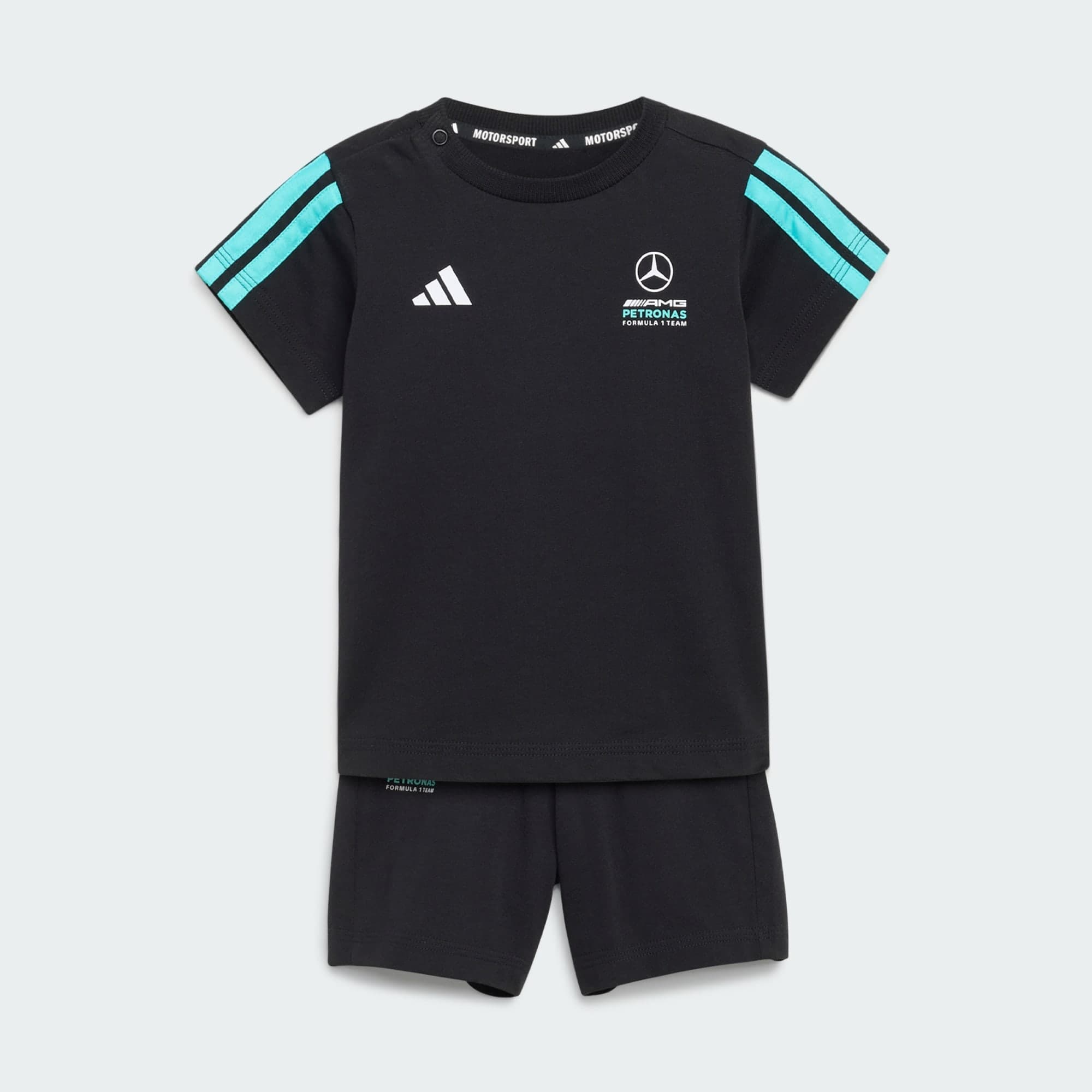 Adidas, Adidas Mercedes - Amg Petronas Formula 1 Team Dna Baby Joggingset Kortärmat, Product 0