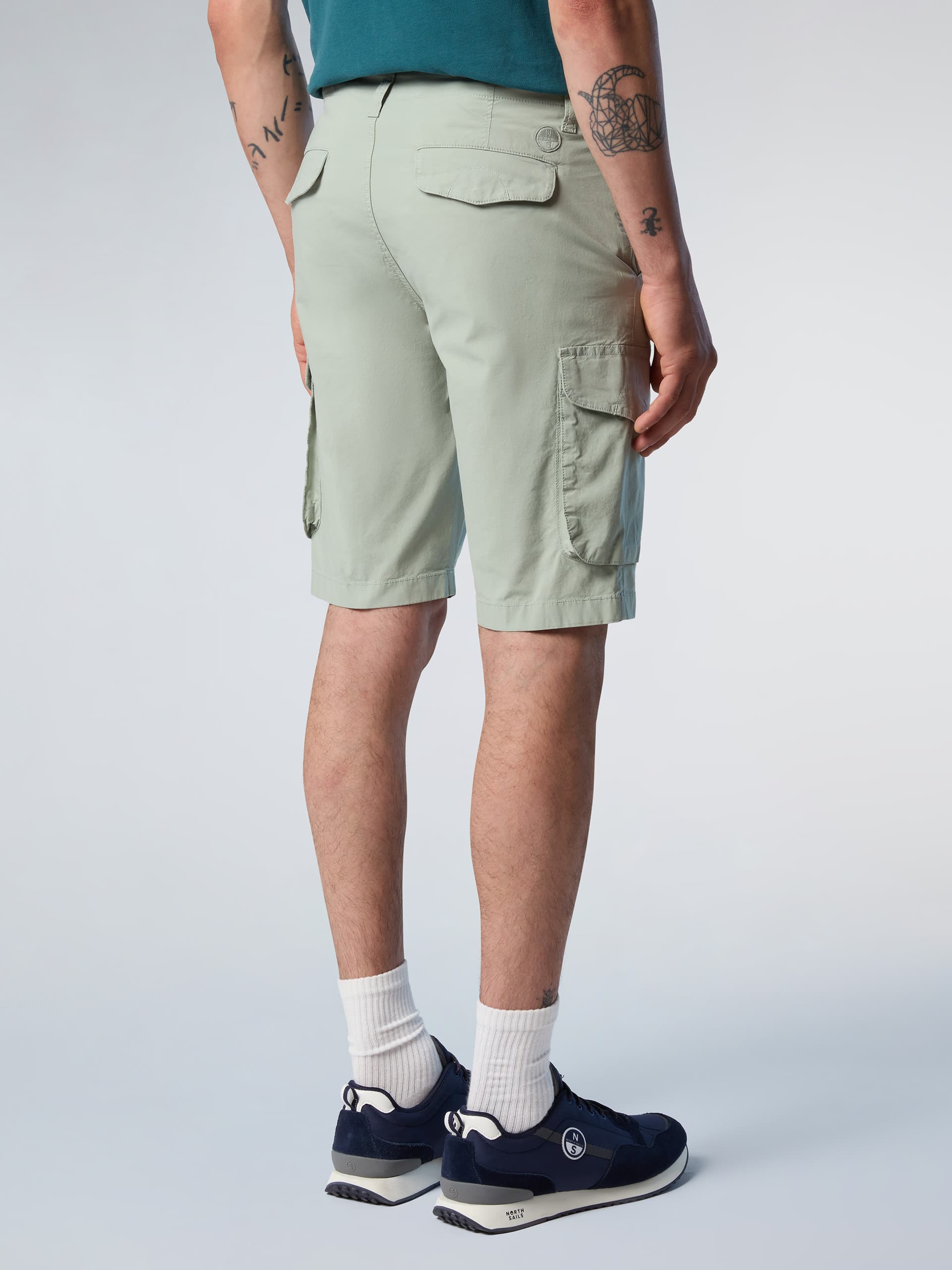 north sails, North Sails Cargo Shorts America Poplin, Model 1