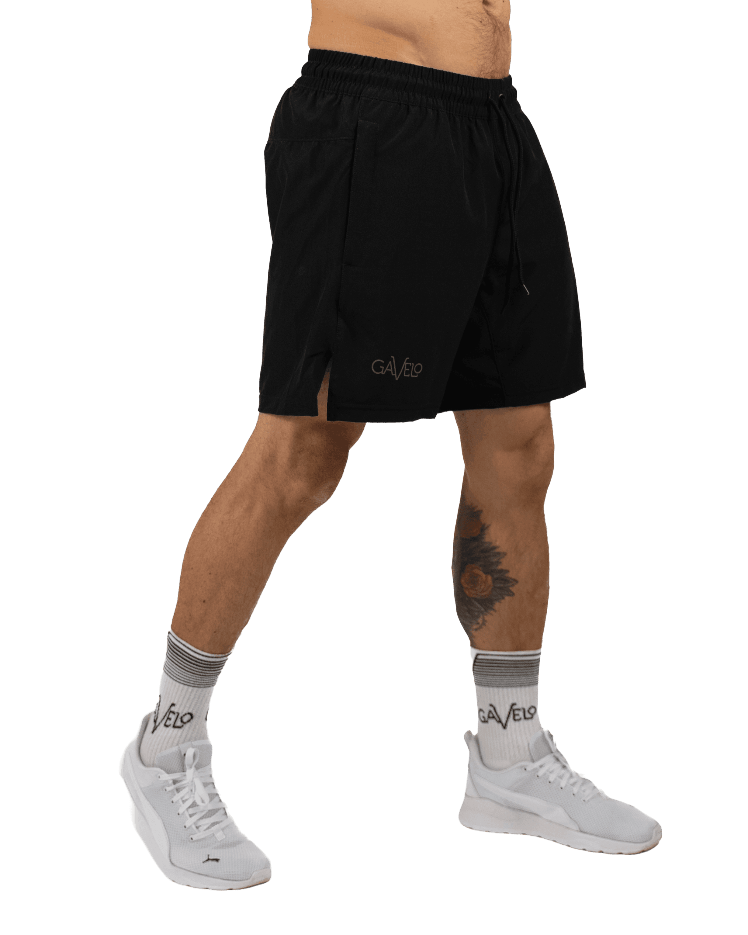 GAVELO, Gavelo Active Shorts Black, Model 1