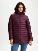 W Liner Mid Coat, Red