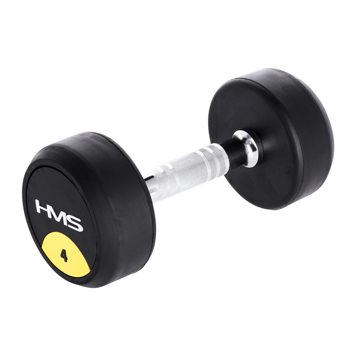 northix, 4 Kg Rubber Dumbbell – Home Gym Equipment, Product 0