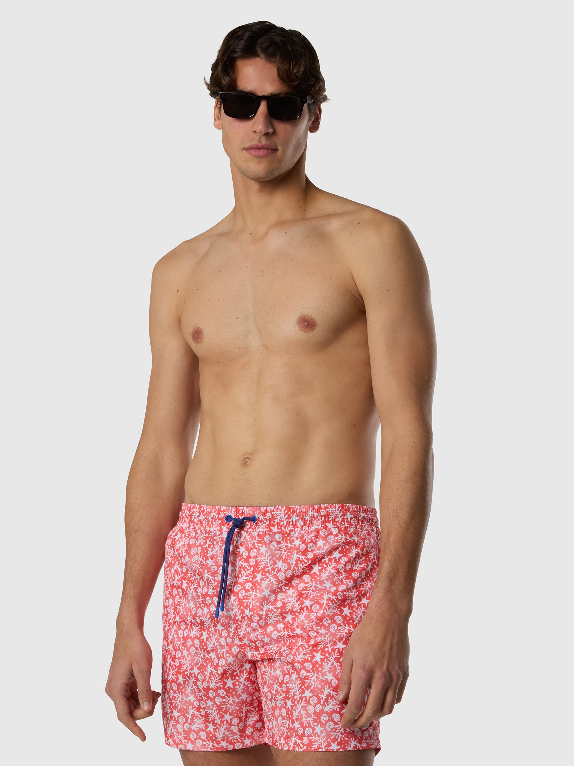 north sails, North Sails Swim Shorts With Graphic Print, Product 0