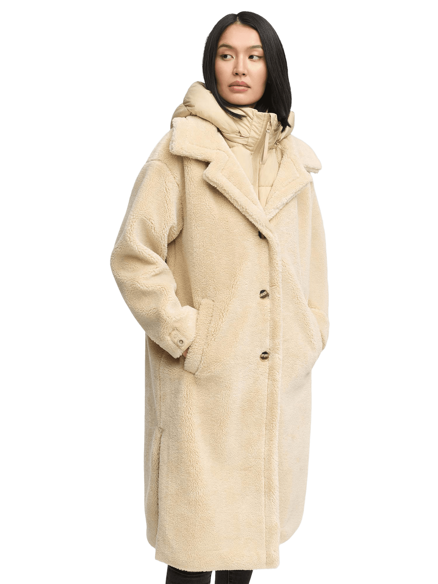 navahoo, Women Winterjacket Teddyzauber, Model 1
