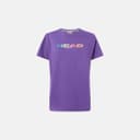 Head Rainbow T-shirt Women, Lilac